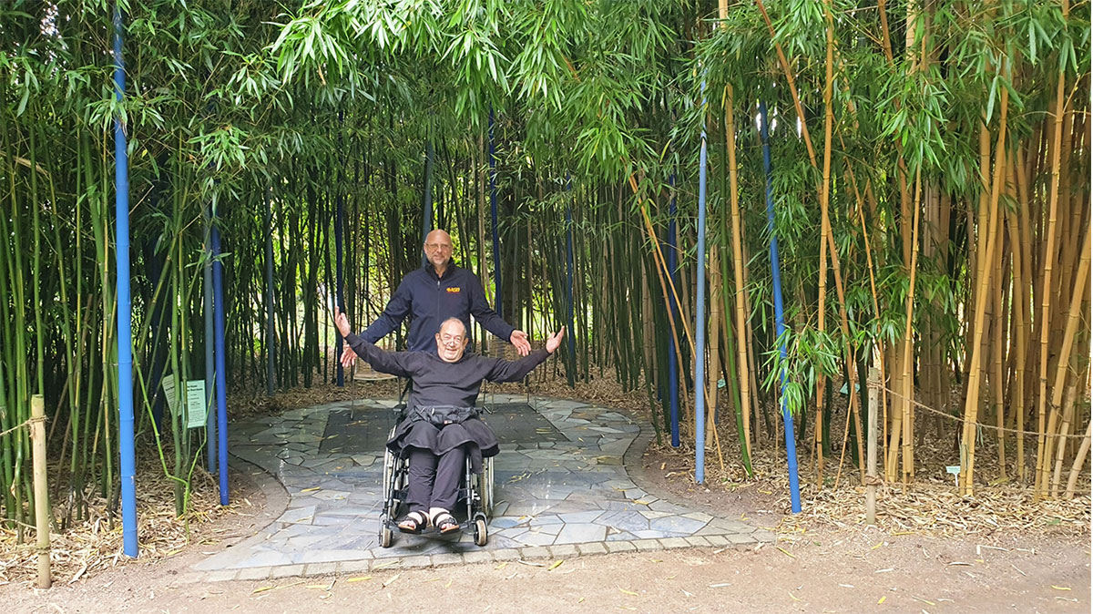 Im Arboretum in Erinnerungen schwelgen 