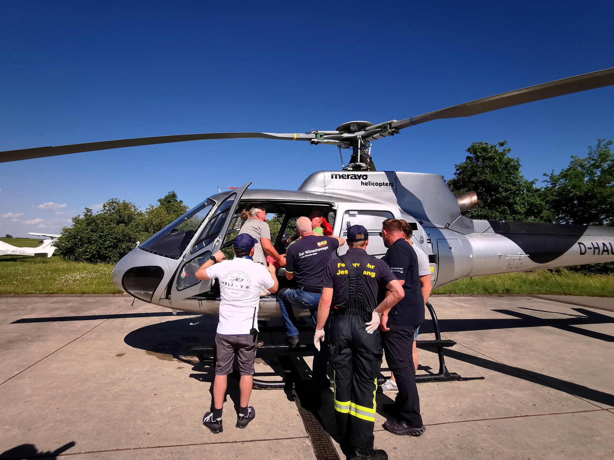 Einmal mit dem Airbus H125 fliegen...