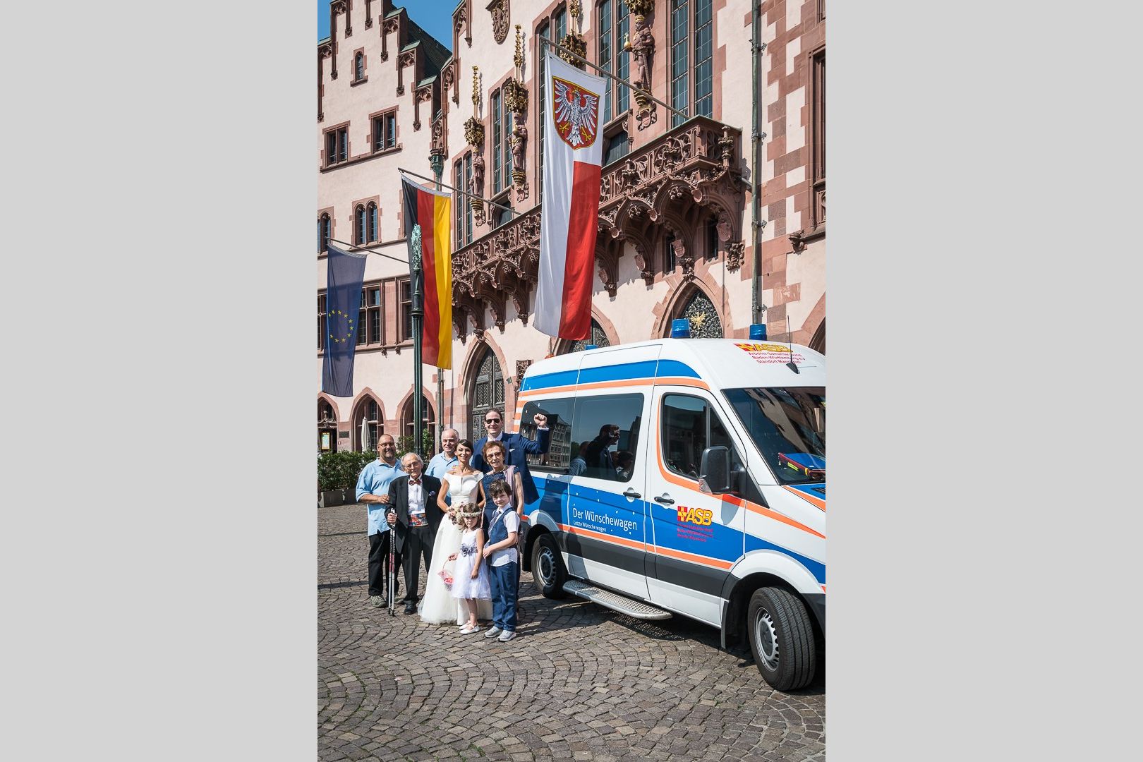 Zur Hochzeit der Tochter