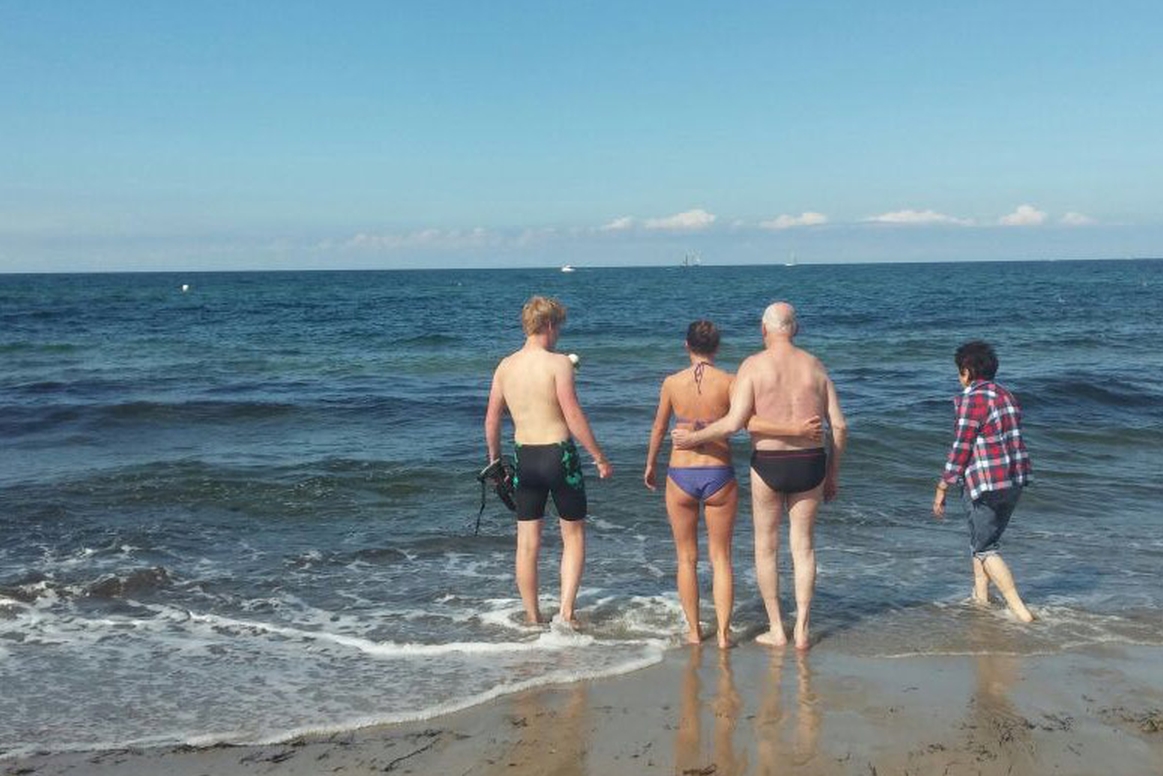 Schwimmen in der Ostsee