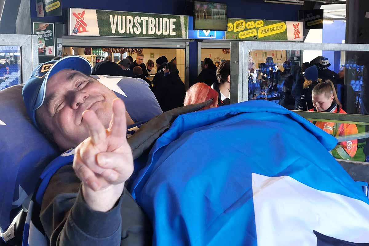 Rüdigers traumhafter Tag im Volksparkstadion…