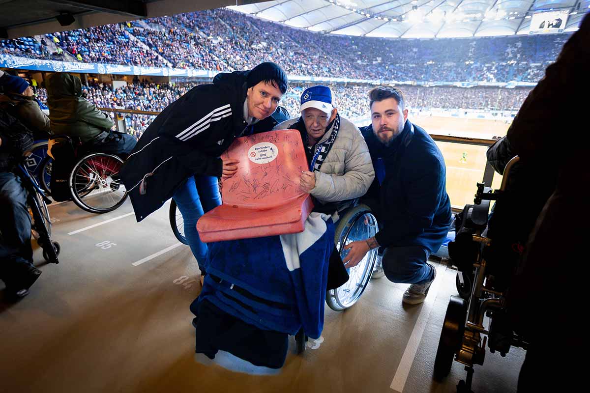 Noch einmal den geliebten HSV spielen sehen...