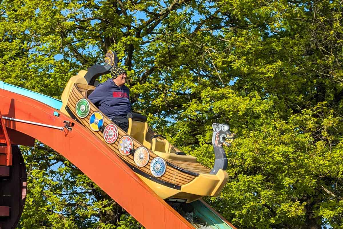 Adrenalinrausch im Hansa Park…
