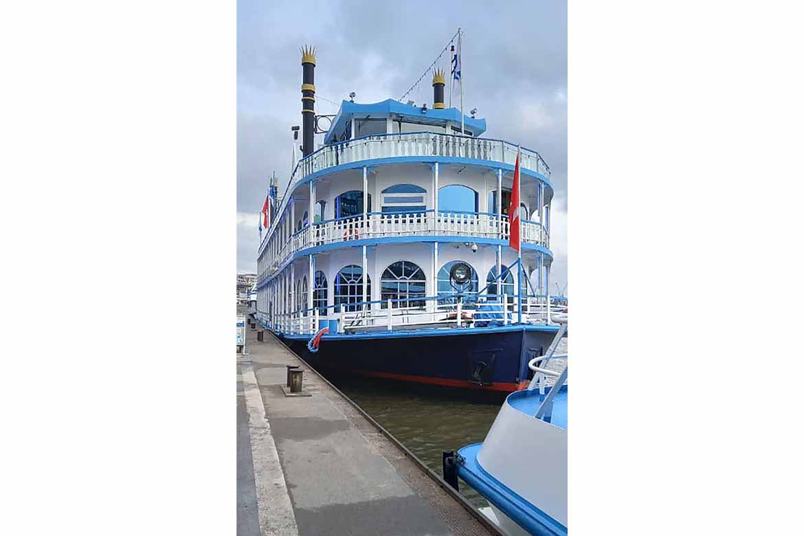 Weltfrauentag am Hamburger Hafen