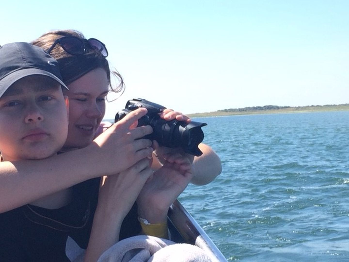 Schippern auf dem offenen Meer