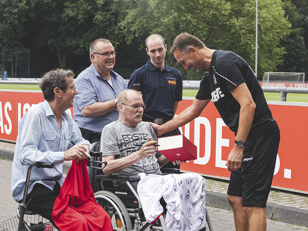 Noch einmal zum Training des 1.FC Köln