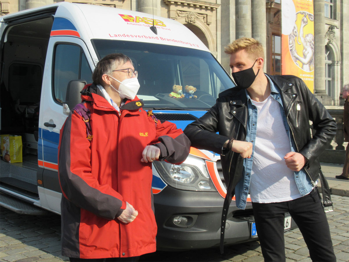 Entertainer Maximilian Arland erfüllt letzten Wunsch