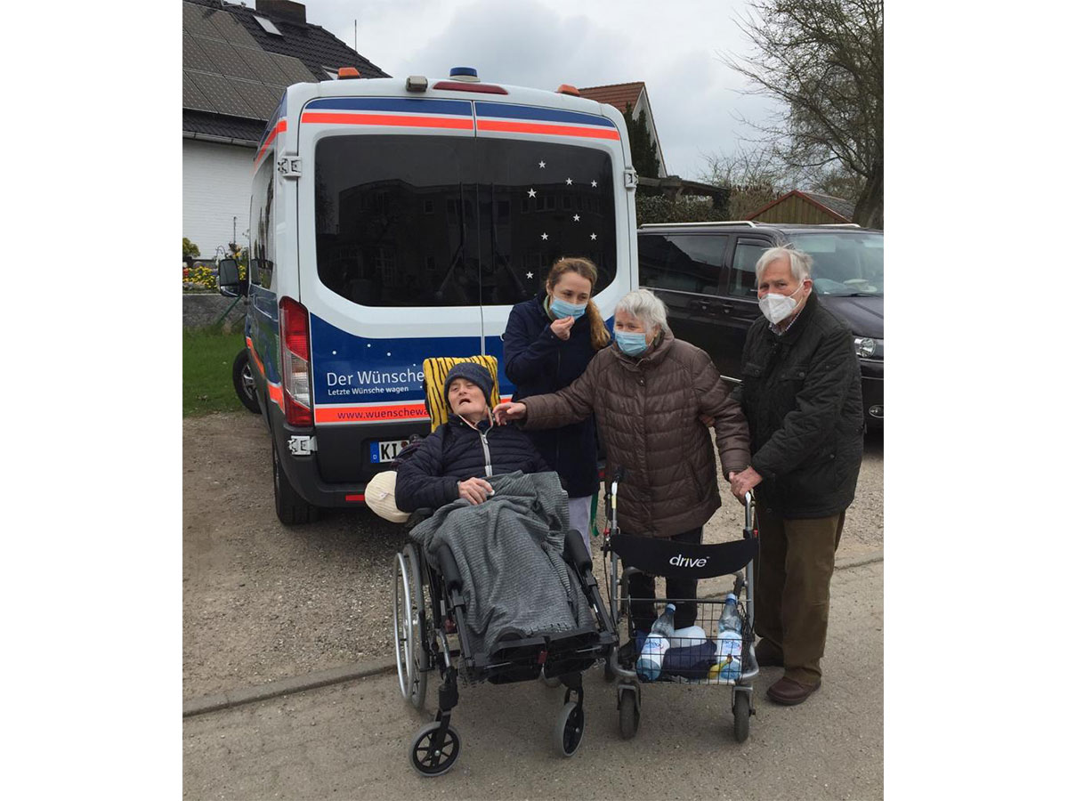 Ein Spaziergang mit dem Sohn
