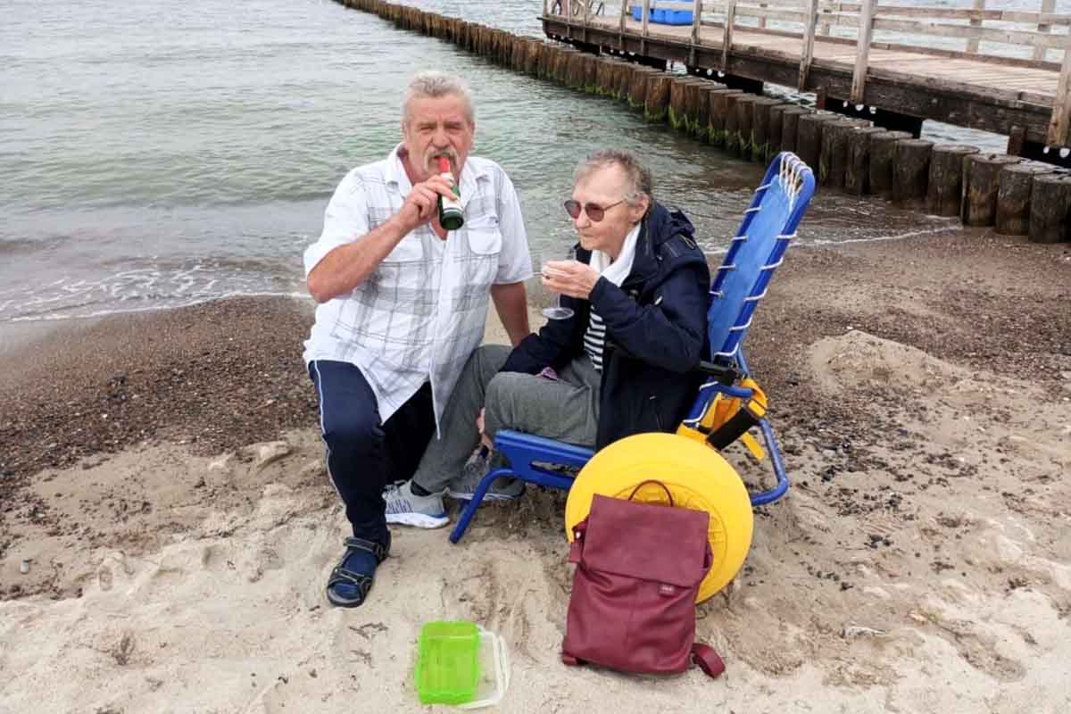 Ein letztes Mal den Meerduft einatmen