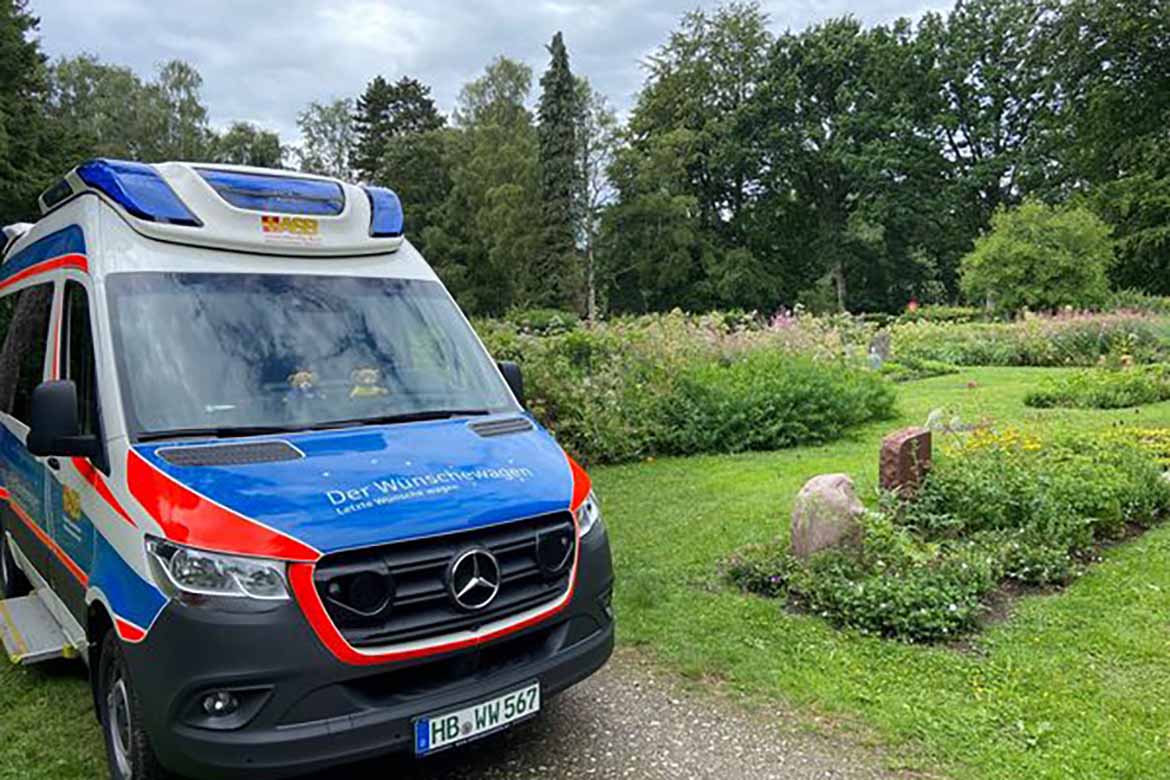 Wunschfahrt nach Hamburg zum Friedhof