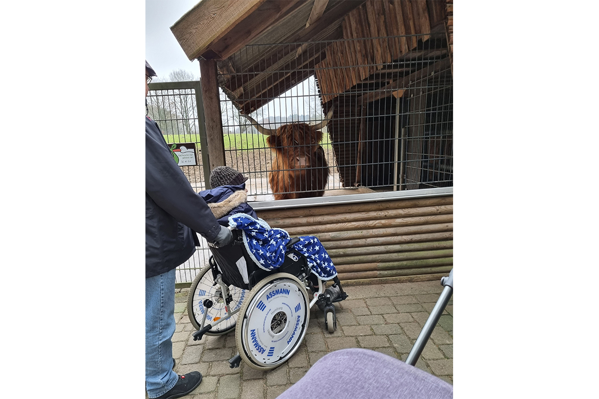 Zu Besuch im Wildpark Schwarze Berge…
