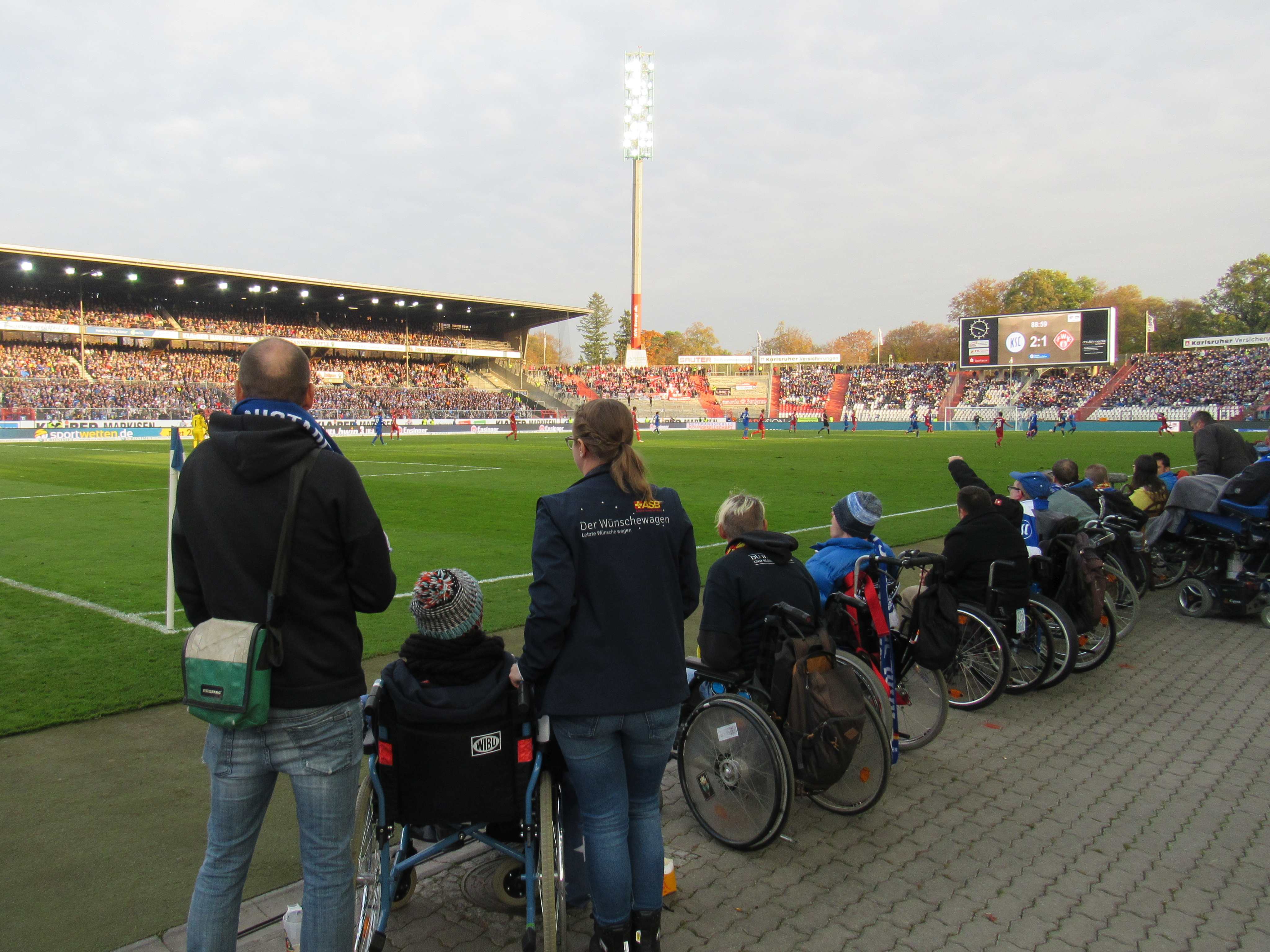 Stimmungsvoller Ausstand im Karlsruher Wildparkstadion