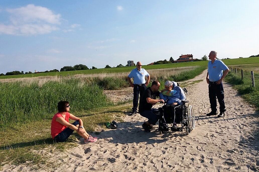 Christina an der Nordsee