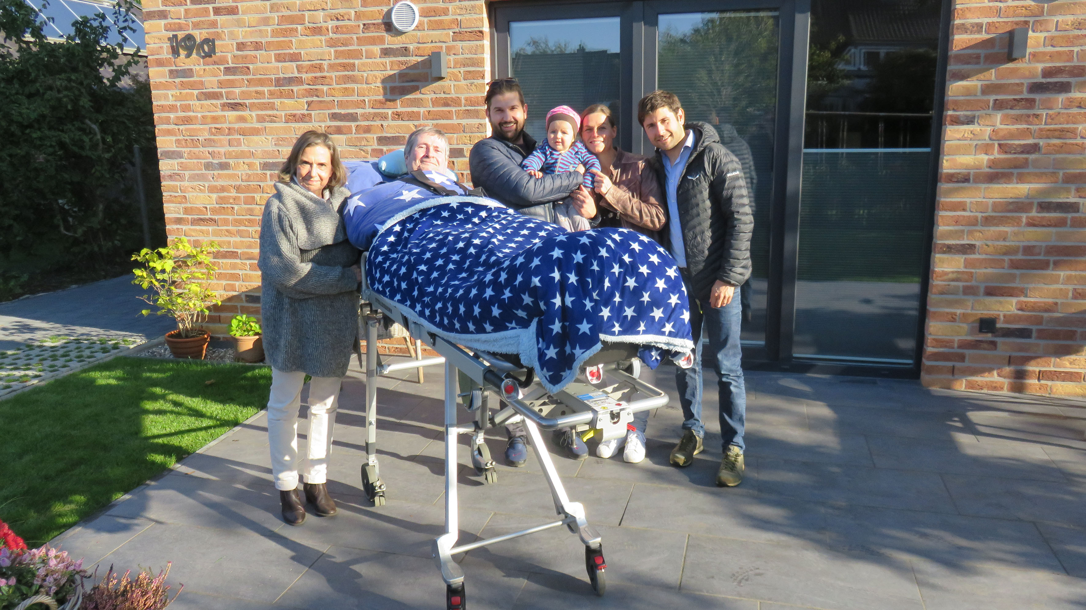Noch einmal die Familie in Ammersbek besuchen