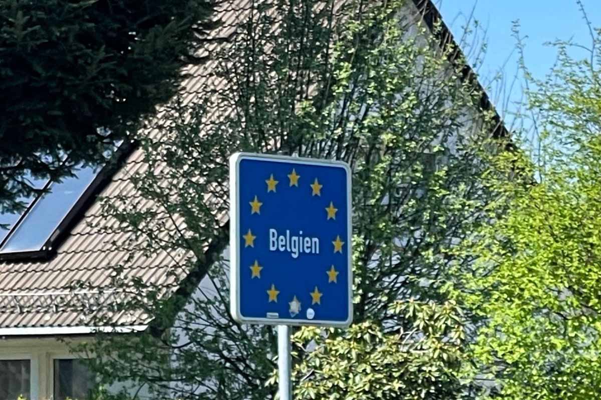 In die Heimat an der holländisch-belgische Grenze