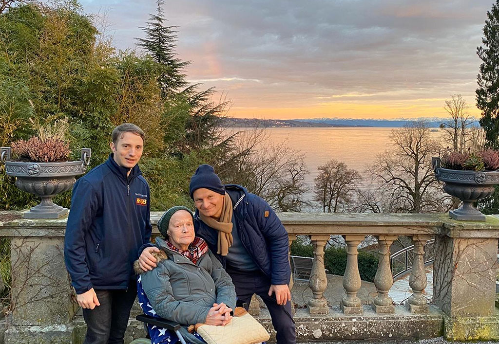 Bei schönem Wetter auf die Insel Mainau