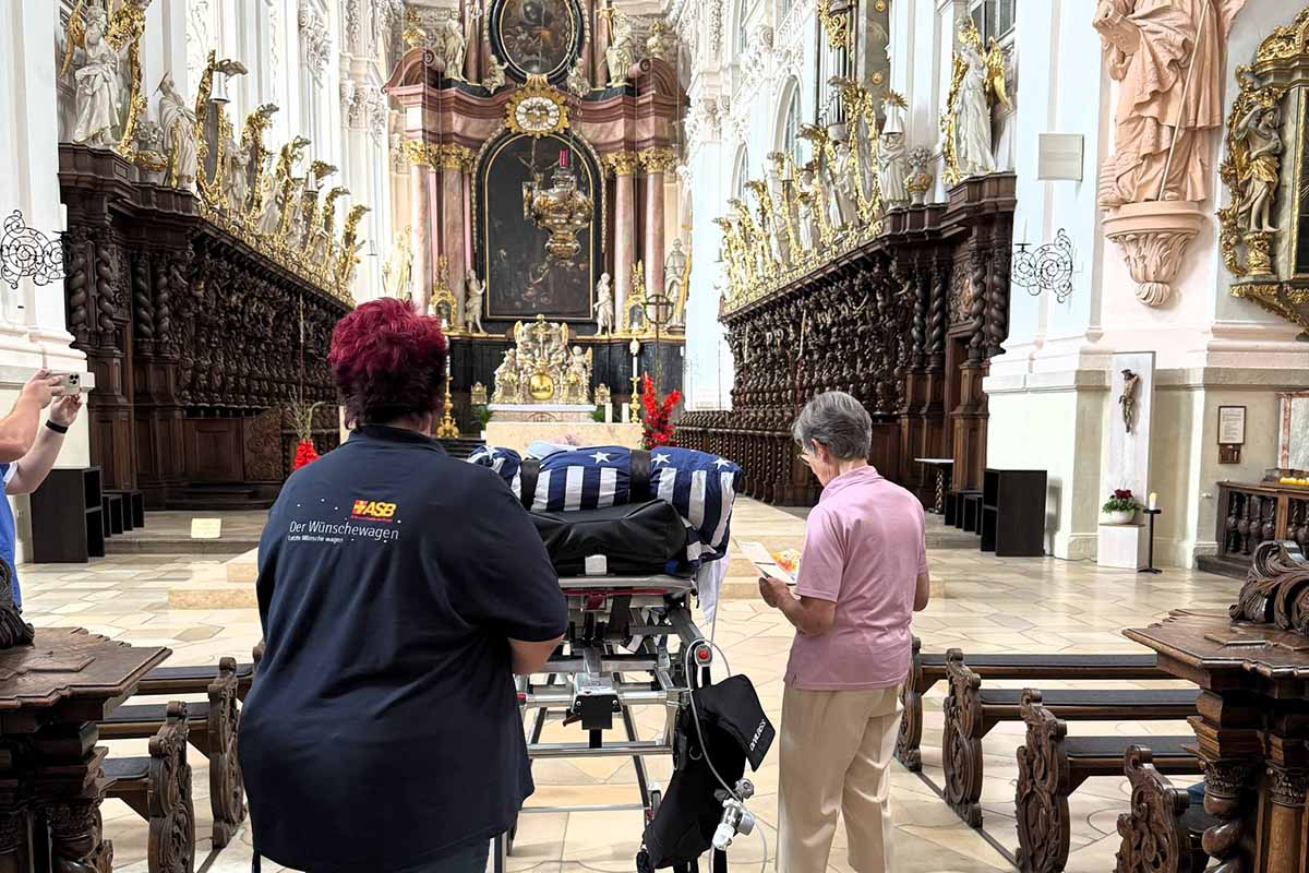 Ein besonderer Besuch in der Basilika Waldsassen...