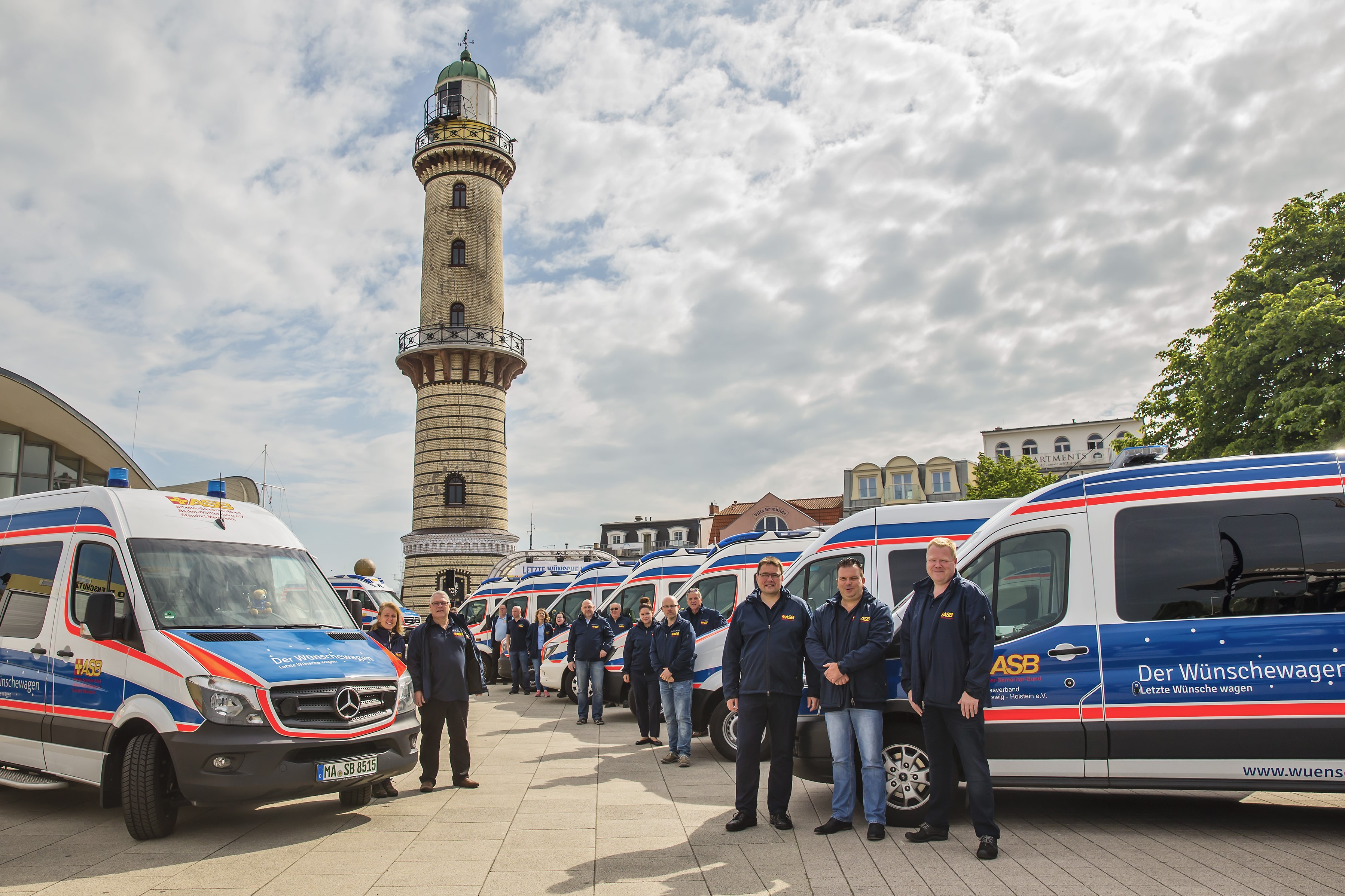 Die Wünschewagen des ASB