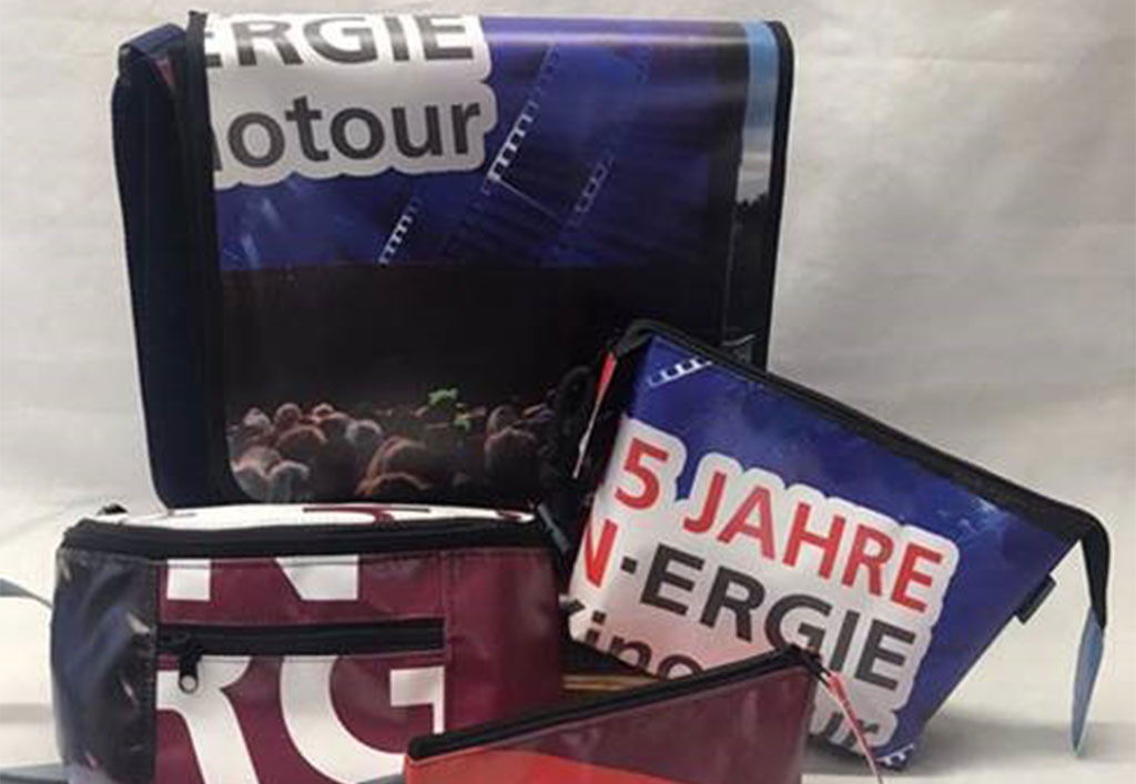 Vom Werbe-Banner zur trendigen Tasche