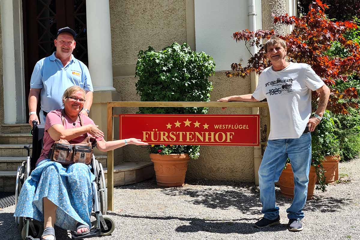 Mittendrin im „Sturm der Liebe“...