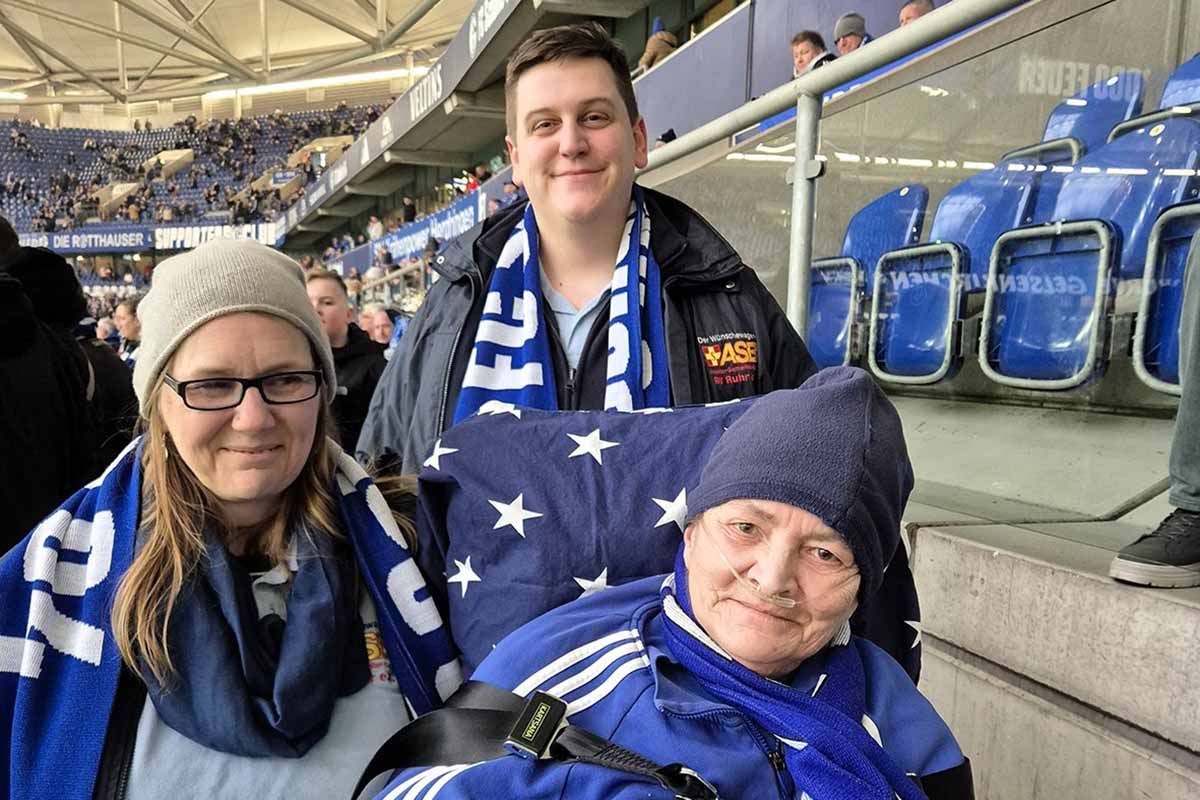 Noch einmal echte Stadion-Atmosphäre erleben...