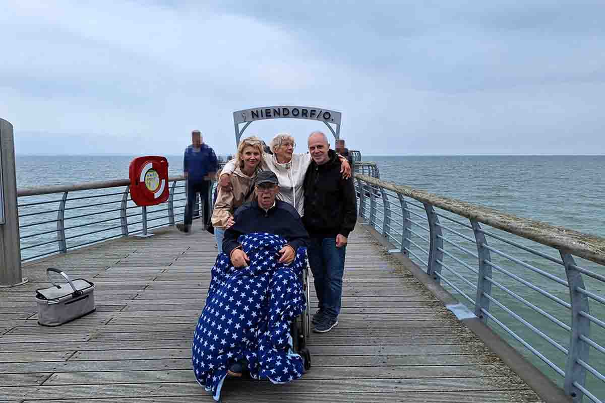 Ein letzter Blick auf die Ostsee...