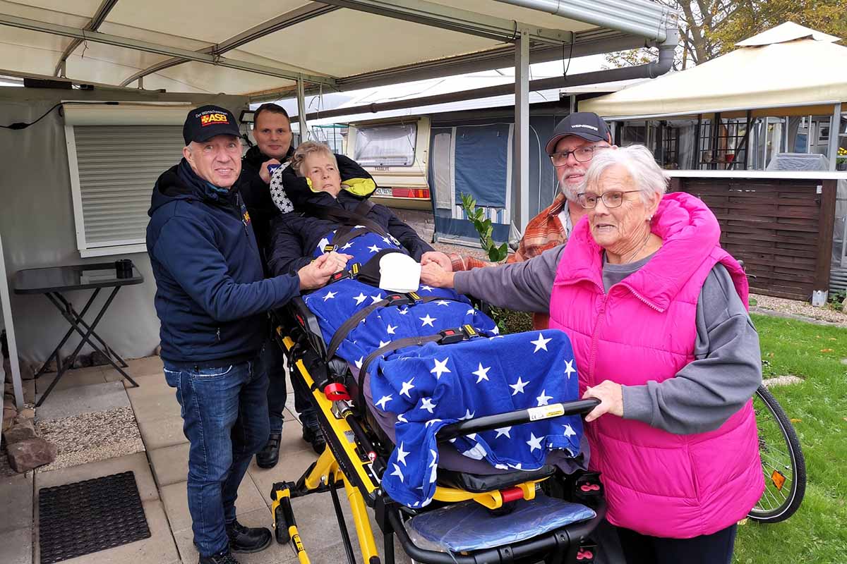 Mit dem Ehemann zum Campingplatz