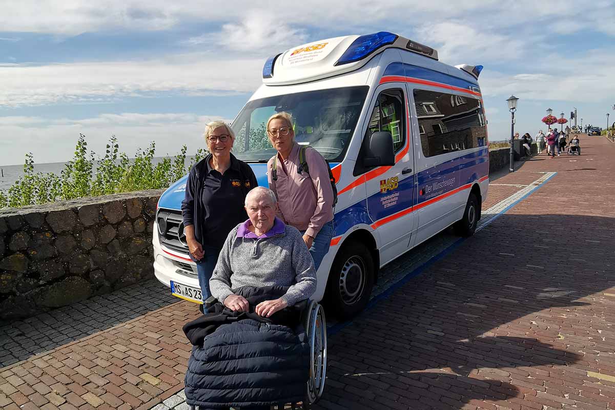 Noch einmal das Wasser und den Sand spüren