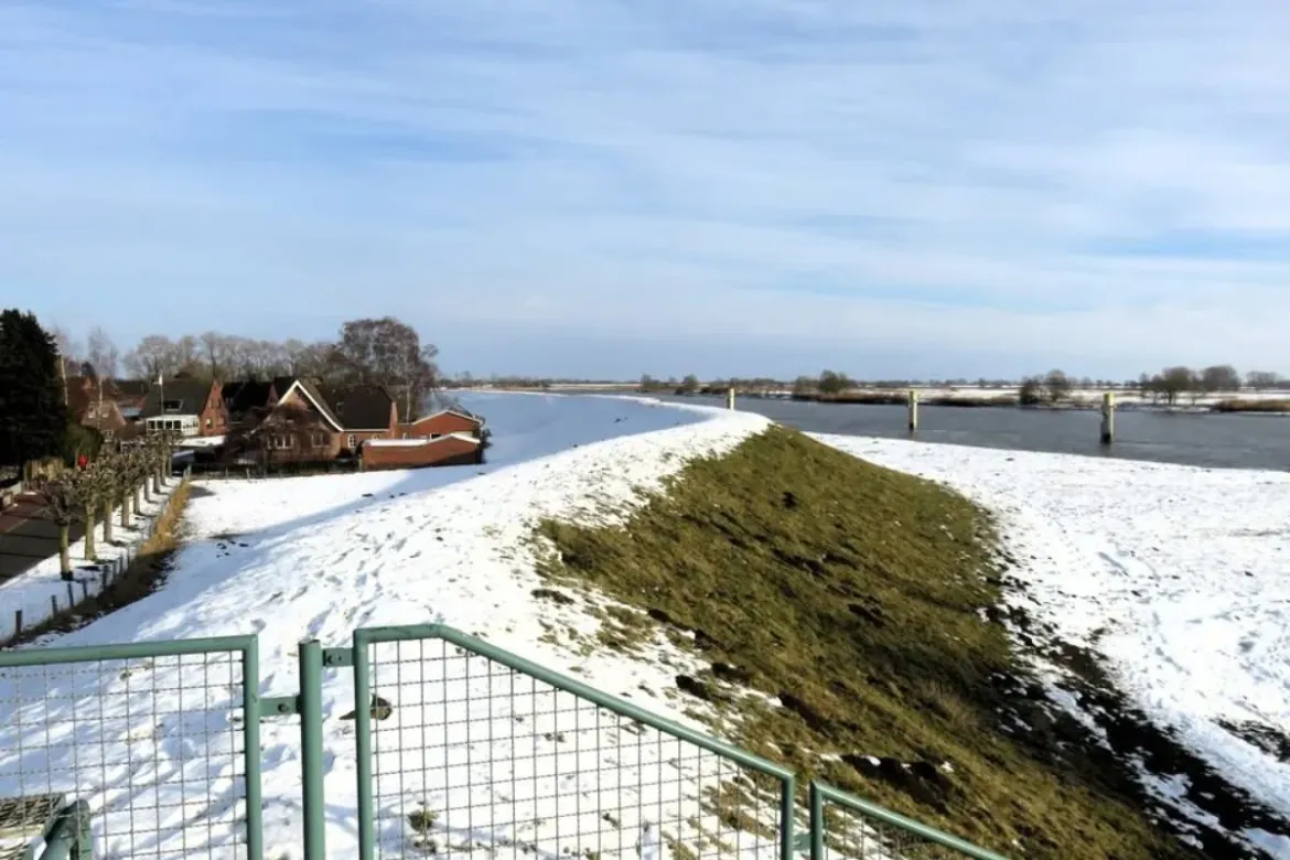 Schöner winterlicher Sonntag