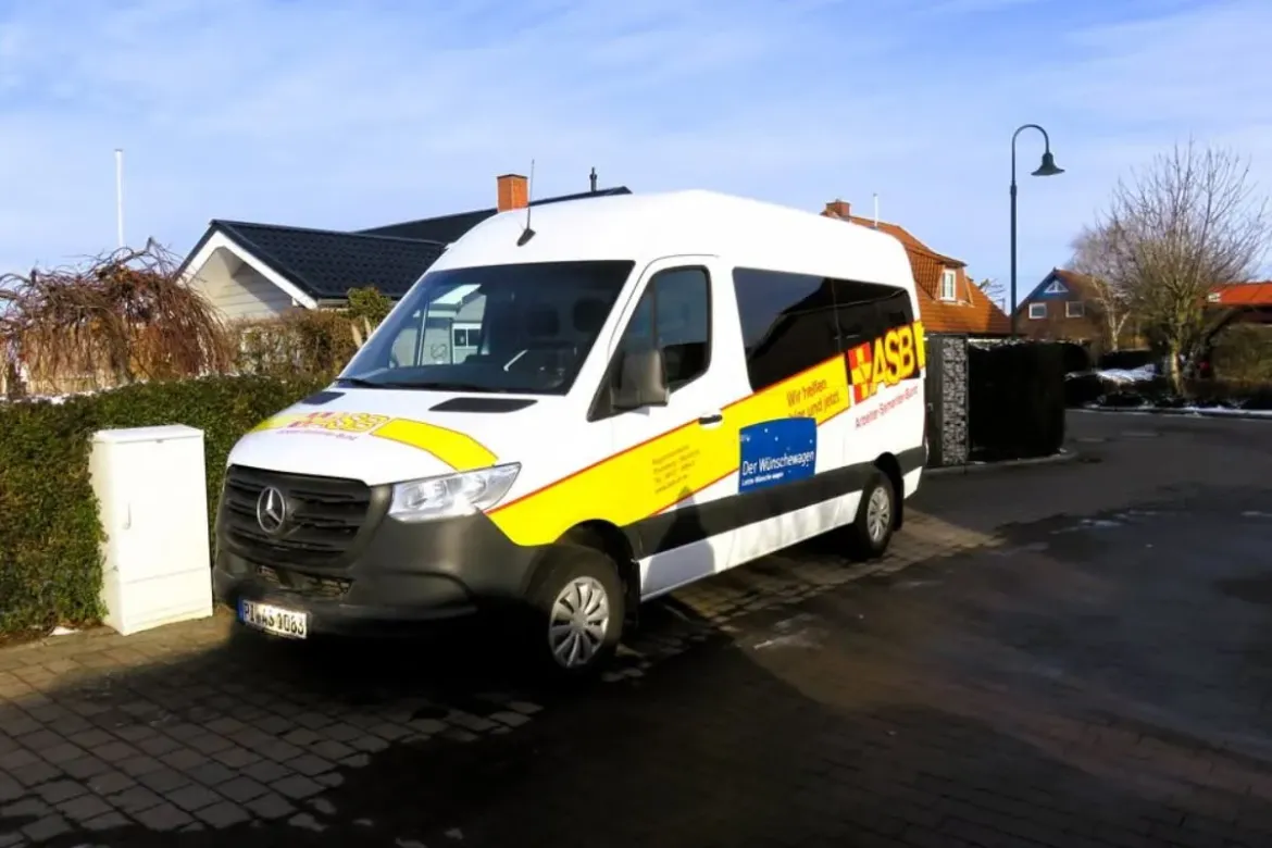 Der Wünschewagen im Einsatz