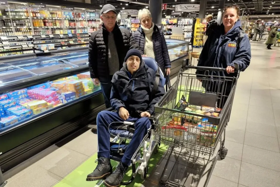 Im Edeka bummeln